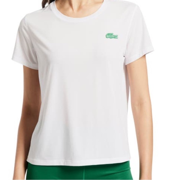 Lacoste Tops - Lacoste X Bandier Short Sleeve Performance Top